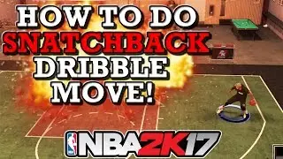 NBA 2K17 HOW TO DO SNATCH BACK DRIBBLE MOVE!! (CHEESE DRIBBLE MOVE!)