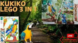 Lego Burung Beo | 3in1 Moreinone Kukiko.