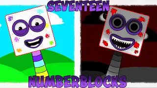 1️⃣7️⃣ Sprunki OC SEVENTEEN (FROM NUMBERBLOCKS) phase 1-2 X #emoji 😳