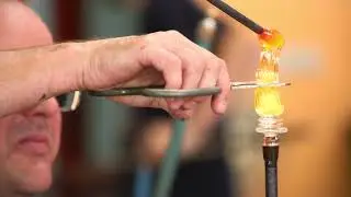 Hand Made Glass Adornment Process Czech Glass AMAZING SKILL