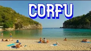GREECE | Walking Tour 4k, Beach Walk 4k, Video Guide 4k