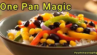 Sheet Pan Fajita Bowls 🌮 | Colorful, Flavorful & Fast &mdash; Dinner on One Pan!