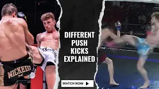 Push kick? Front kick? Teep? Mae geri? what's the difference?