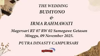 LIVE CAMPURSARI PUTRA DINASTY PERNIKAHAN BUDIYONO DENGAN IRMA RAHMAWATI
