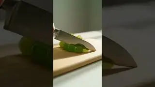Slicing Grapes Transformed Into Emerald Slime #surrealfruit #ASMR #mesmerizing #soothing #3dart
