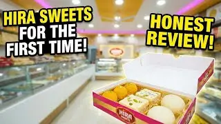 Trying Famous HIRA SWEETS for the First Time! 😱 Is it Overhyped?