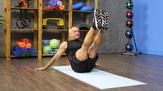 Подъем ног сидя