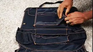hook and loop fastener to prevent tablets from falling off