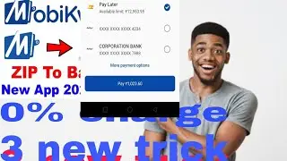 mobikwik zip to bank transfer without charge 3 NEW TRICK