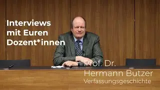 Interview mit Prof. Dr. Hermann Butzer // FSR Jura Hannover