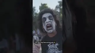 Best King Diamond Impression! #rockwavefestival #rockwave #terravibe #kingdiamond
