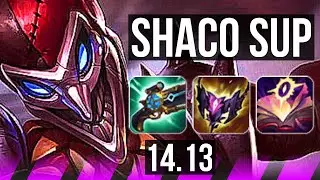 SHACO & Zyra vs BRAUM & Ashe (SUP) | 10/2/12, 500+ games | EUW Master | 14.13
