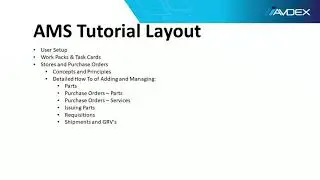 AMS Help Layout Tutorial
