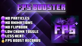 Best fps modpack for mcpe 1.21.1 latest version 