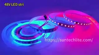 48V Addressable RGBW SPI LED Strip UCS2904 Ultra Long Running No Voltage Drop
