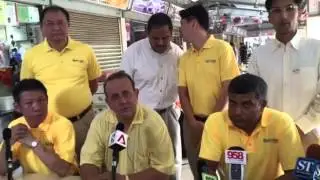 Kenneth Jeyaretnam responding to why he is standing in West Coast GRC