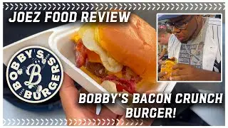 JOEZ STADIUM FOOD REVIEWS: BOBBY'S BACON CRUNCH BURGER! YANKEE STADIUM YES OR NAH?