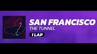 ALU - The Tunnel with 12 different cars (Gauntlet track)