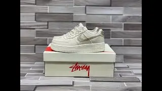Nike Air Force 1 x Stussy Fossil