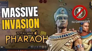 The Great (failing) Invasion of Uba-t Duat: Pharaoh's Total War | No Commentary