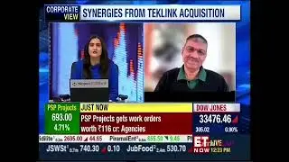 Partha DeSarkar, Group CEO, HGS discussing about the TekLink acquisition in an interview with ETNOW