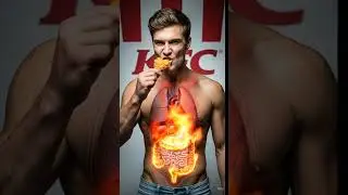 What Happens Inside Your Gut When You Eat Fried Chicken? 🍗 (3D Animated Digestive Breakdown)