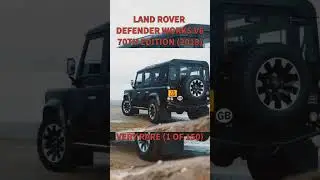 RARE 2018 Land Rover Defender Works V8 70TH Edition (1 of 150) #car #cars #automobile
