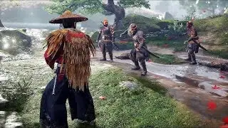 ⚔️ SAMURAI AMBUSH AT THE BRIDGE! 😱 Saving a Peasant Boy from Mongols | Ghost of Tsushima