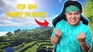 Irritating @MrJuniorOfficial  in HAIRAN SMP [Funny ] | Manzul Gaming