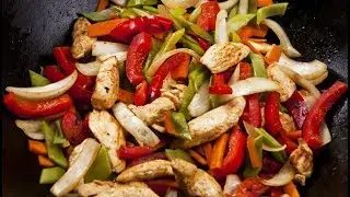 Bocconcini di tacchino con verdure