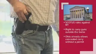 Supreme Court strikes down New York gun law in major 2nd Amendment ruling