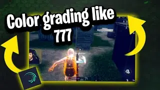 Epic 777 like color grading in android + Sky glow in android | Allight motion TDM CC | Darkalone OP