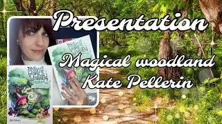 Présentation / Flip through Magical woodland Kate Pellerin coloring book