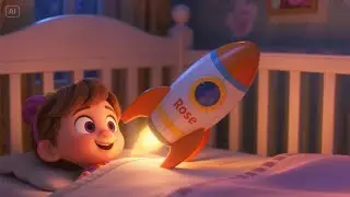 🌈 Rosie the Baby on the Rainbow Rocket | ABC Fun for Kids | MomoMello & MerryMilo