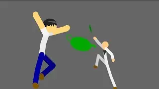 Din vs Bald Goon - Wish dragon - Stick Nodes animation