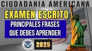 Frases claves para aprobar el examen  escrito #ciudadaniaamericana #ciudadan&iacute;a #citizenshiptest