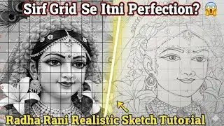 How to Draw Radha Ji with Pencil (Easy Step-by-Step)