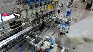 6LDV-6H, 6 HEAD leak test 14,200 bph on poor handling , long test time 250ml, better bottles faster.