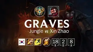 Graves Jungle vs Xin Zhao - KR Challenger Patch 8.10