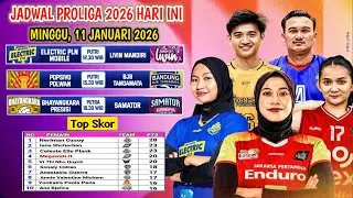 Jadwal Proliga 2026 Hari Ini- 11 Januari 2026- Popsivo Polwan vs BJB Tandamata -Live Moji Hari ini