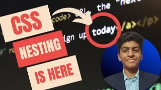 Top 5 new CSS features which will blow your mind!! || ManojWeb