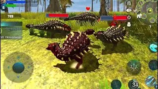 Best Dino Games Ankylosaurus Simulator Android Gameplay HD Dinosaur Videos Dinosaur Games simulator