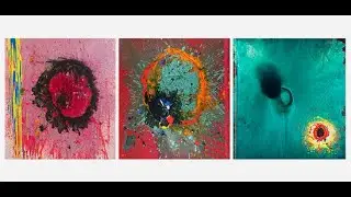 John Hoyland - 'His Last Paintings' - Abstract Art Exhibition - Millennium Gallery Sheffield UK