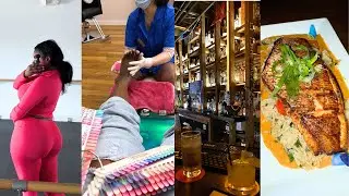 Dinner Night Out, Pedicure Day, Trying Pure Barre & Pilates for the First Time Weekly Vlog
