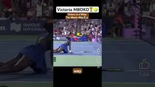 Victoria Mboko Whips Up a Win vs Osaka! 🎾💫 #news #tennis #mboko #wta #canada #sports