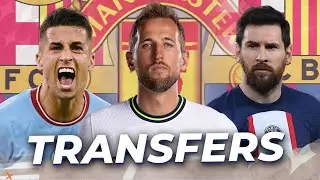 De GROOTSTE TRANSFERGERUCHTEN! | Met MESSI, CANCELO & KANE!