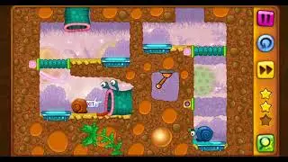 CHAPTER 4 - BOB IN SPACE, LEVEL 6, Snail Bob, Gameplay, Walkthrough, No Commentary, 60 FPS, FULL HD