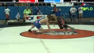 Junior 126 - Charles Tucker (New Jersey) vs. Dylan Schulte (Montana)