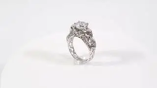 Diamond Skull Rings For Women | Diamond Engagement Ring