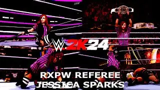 RXPW Referee Jessica Stark #WWE2K24 #RXP2K24